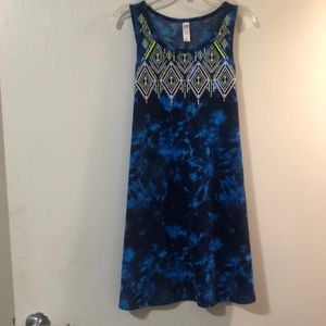 Justice tie-dye dress